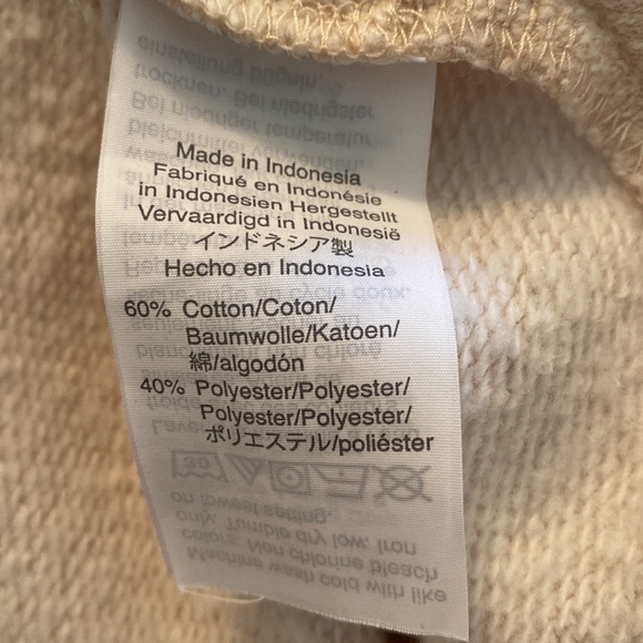 J. Crew Funnelneck Fleece Sweatshirt - Picture 7 of 9